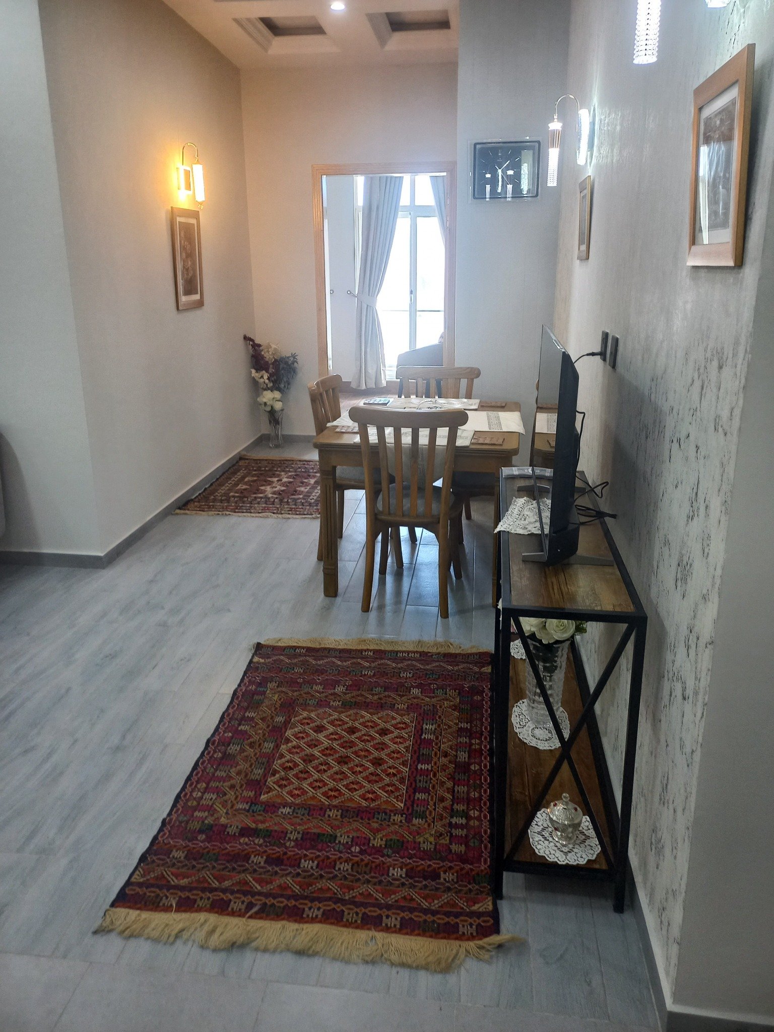 Open-plan interior